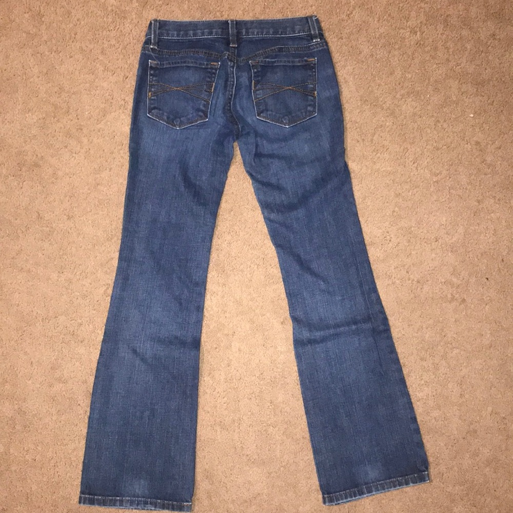 LOFT Modern Boot Cut Jeans 0P Petite - Picture 5 of 5
